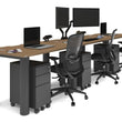 QUADRO CYLINDER LEG OFFICE WORKSTATION