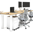 QUADRO CYLINDER LEG OFFICE WORKSTATION