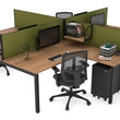 QUADRO SQUARE LEG OFFICE WORKSTATION