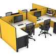 QUADRO SQUARE LEG OFFICE WORKSTATION