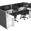 QUADRO SQUARE LEG OFFICE WORKSTATION