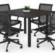 QUADRO SQUARE LEG MODERN BOARDROOM TABLE