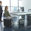 SLIM MOBILE PEDESTAL IN BLACK