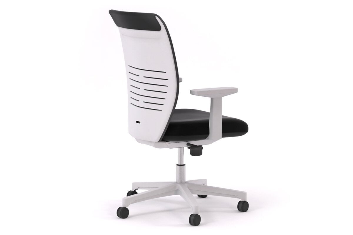 SWAN BLACK FABRIC OFFICE CHAIR