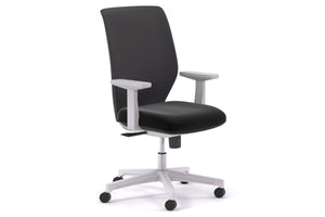 SWAN BLACK FABRIC OFFICE CHAIR