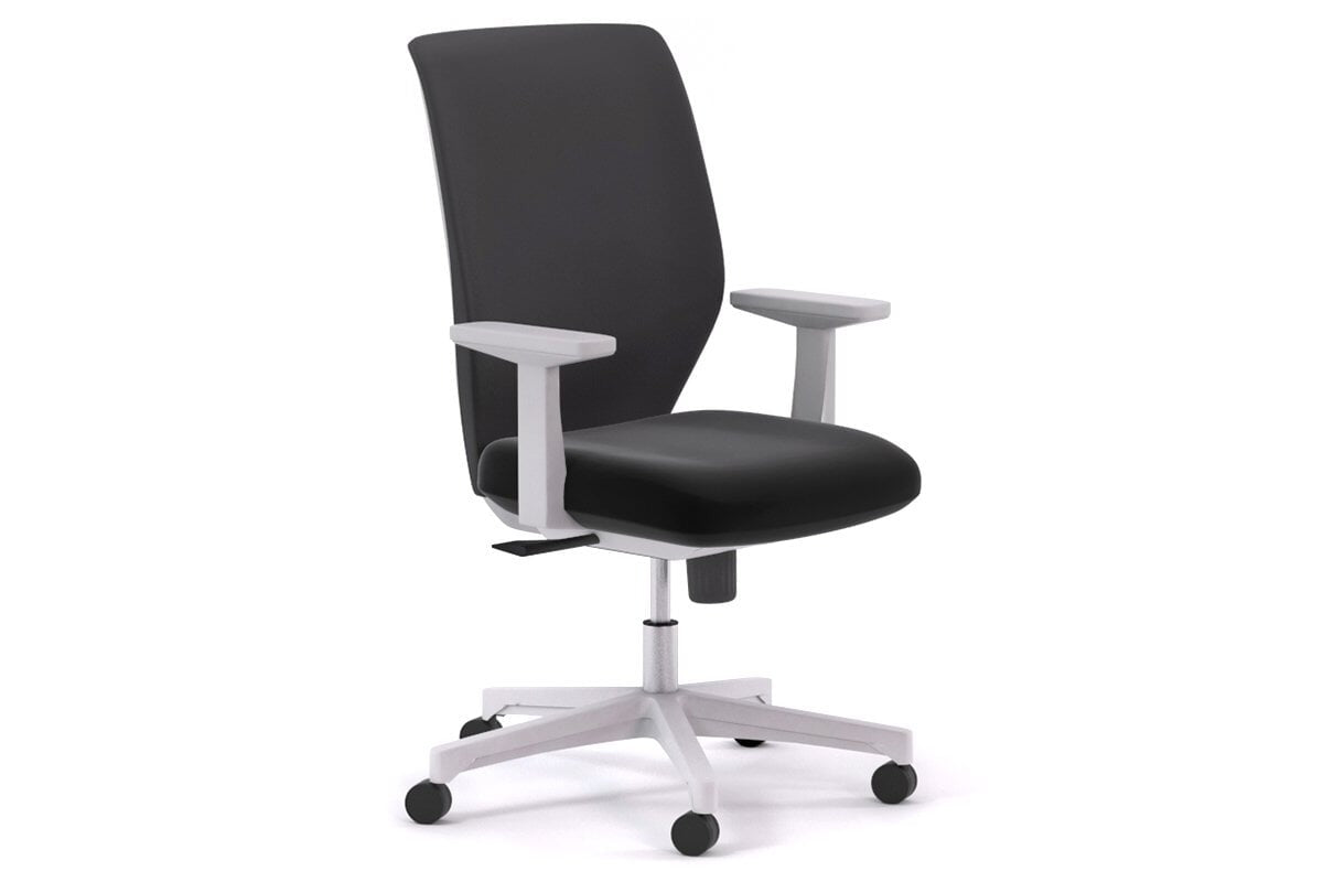 SWAN BLACK FABRIC OFFICE CHAIR