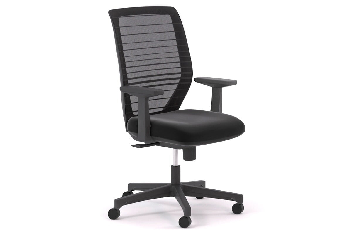 SWAN MESH BLACK OFFICE CHAIR