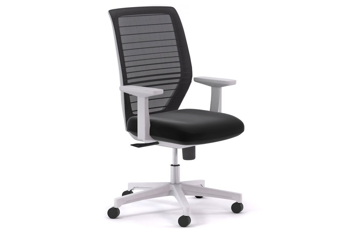 SWAN MESH BLACK OFFICE CHAIR Sydney – Equip Office Furniture