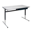 T LEG STUDENT DESK 600
