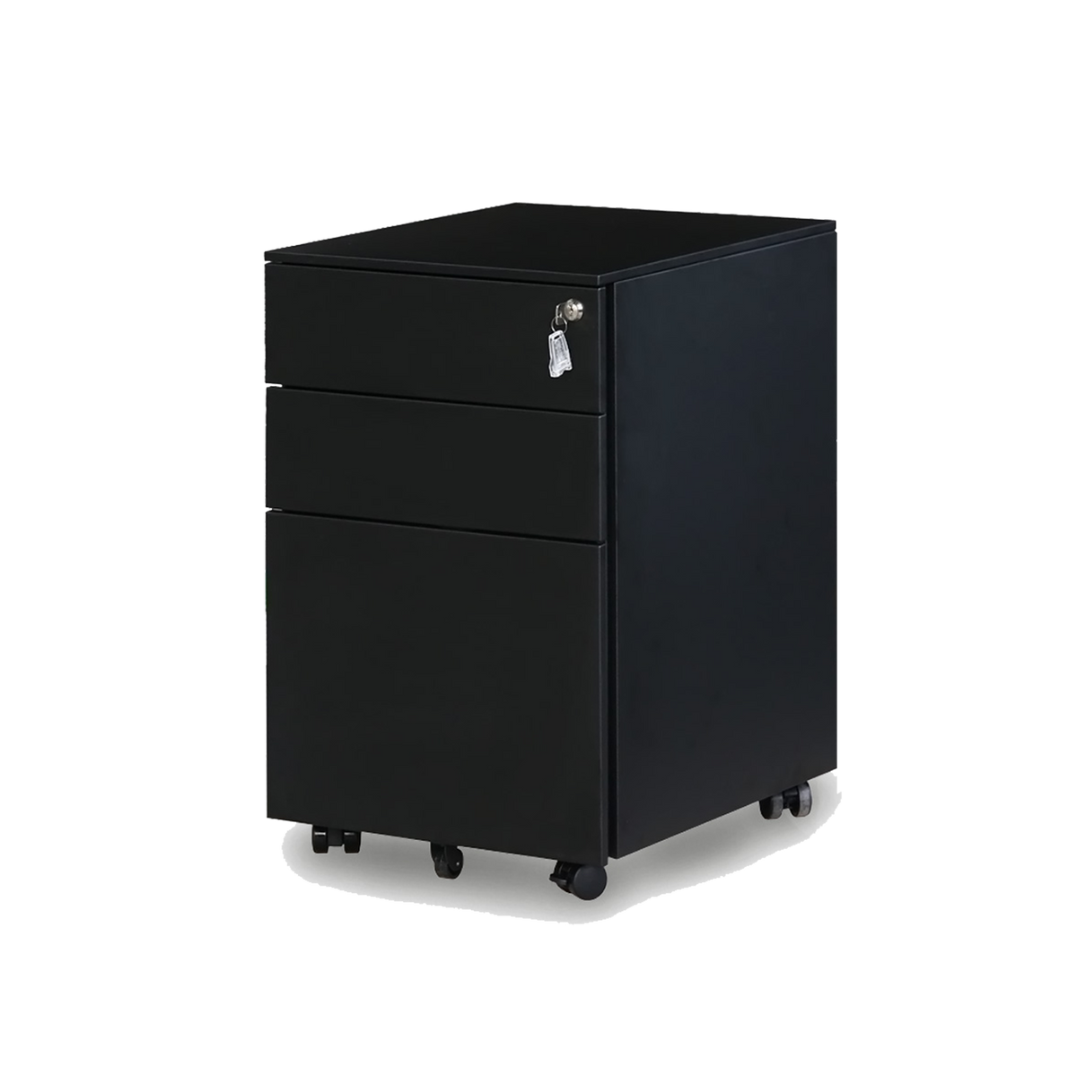 EQ MOBILE PEDESTALS IN BLACK