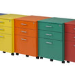DESIGNER STORAGE MOBILE PEDESTALS