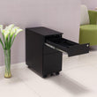 EQ SLIMLINE MOBILE PEDESTALS IN BLACK