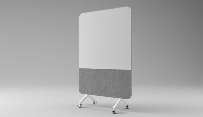 CURVED MOBILE WHITEBOARD
