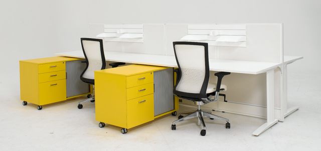 DESIGNER STORAGE MOBILE PEDESTALS