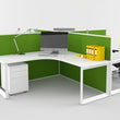 CORNER WORKSTATIONS AND DIAMOND DESKS