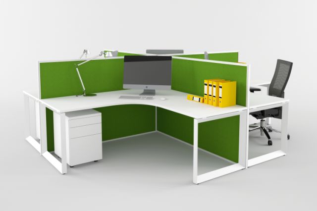 CORNER WORKSTATIONS AND DIAMOND DESKS