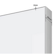 EDGE FRAME MAGNETIC WHITEBOARDS