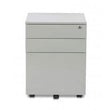 EQ SLIMLINE MOBILE PEDESTALS IN WHITE