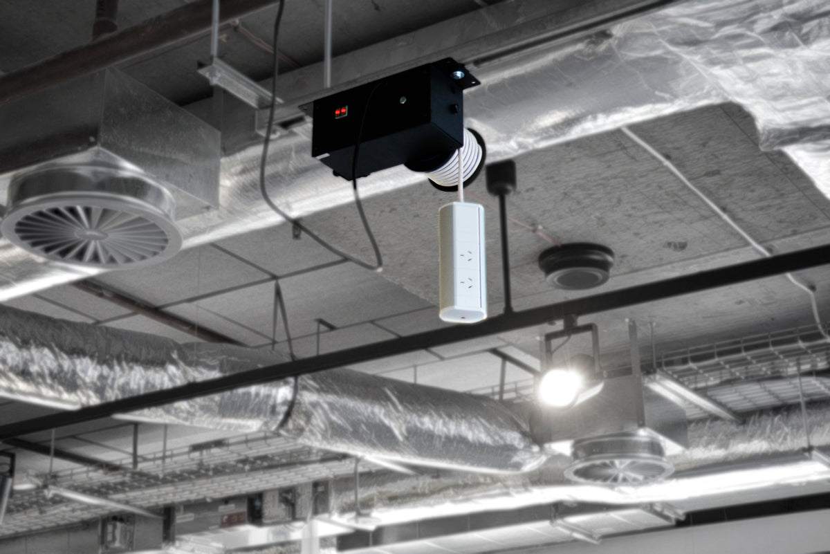 Air Remote Power Module ELEVATE II REMOTE RETRACTABLE CEILING POWER MODULE Sydney – Equip ...