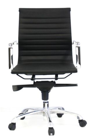 FORTE MB LEATHER CHAIR - INCLUDES BOXED SHIPPING IN SYD METRO