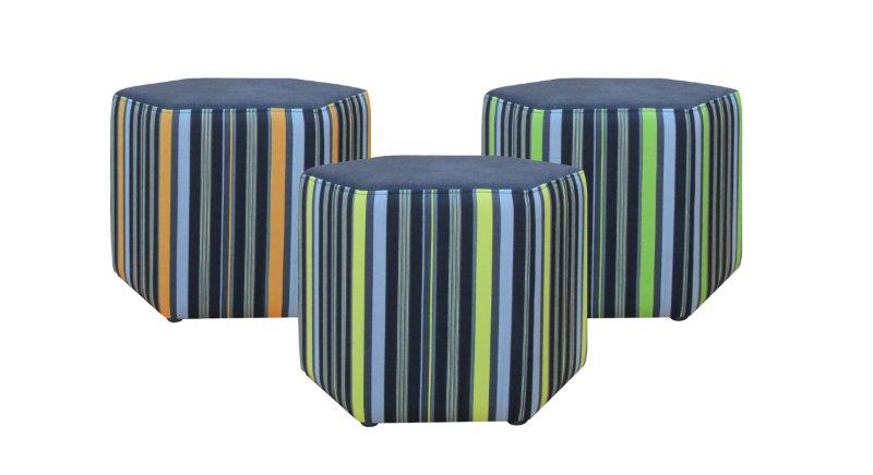 HEXAGON OTTOMAN