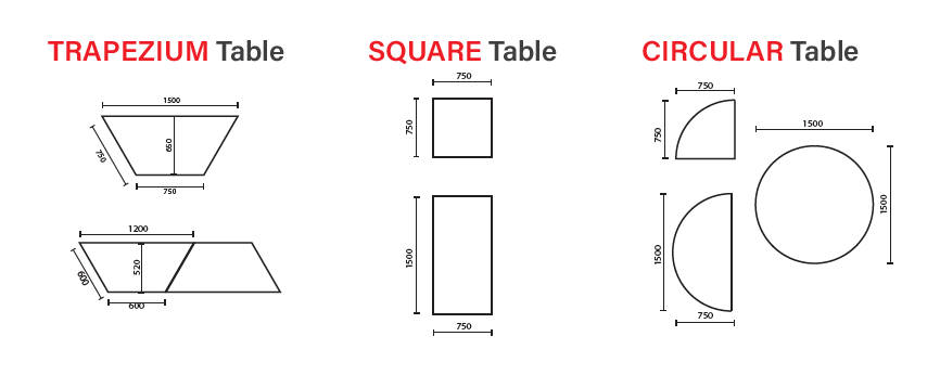 MODULAR TABLES Sydney – Equip Office Furniture