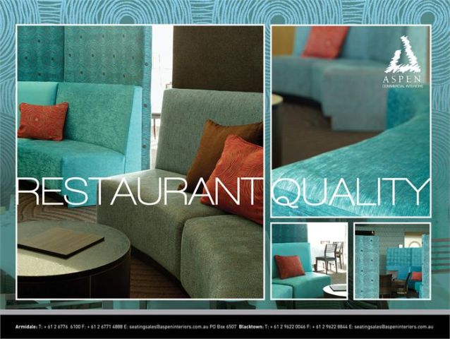 RESTAURANT FURNITURE AND FITOUT
