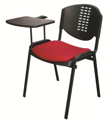 SIM CLIENT CHAIR WITH TABLET ARM Sydney – Equip Office Furniture