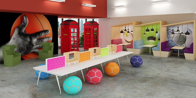 CUSTOM COLOUR WORKSTATIONS Sydney – Equip Office Furniture