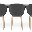 TORO BOARDROOM TABLE - WOODGRAIN LEGS