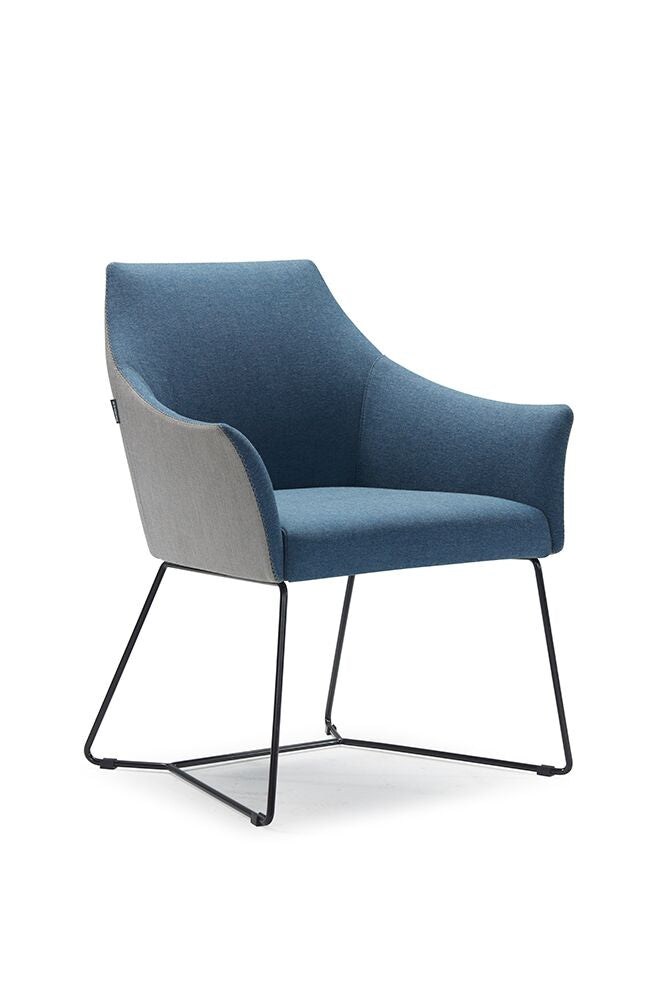 TULIP FABRIC TUB CHAIR