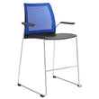 VINN MESH BACK STOOL WITH ARMS