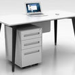 VLI SINGLE STAND ALONE DESK