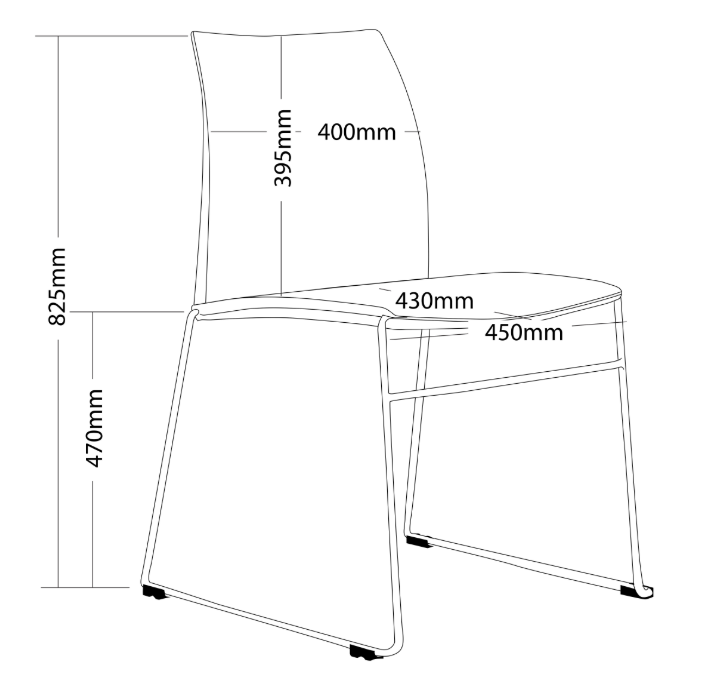 VINN MESH BACK CHAIR