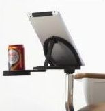 NUVEM EXECUTIVE LOUNGE CHAIR WITH TABLET *** PROJECT QUANTITIES APPLY ***