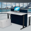 BLACK FRAME EVEREST ELECTRONIC HEIGHT ADJUSTABLE DESKS
