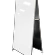 DOUBLE SIDED MOBILE WHITEBOARD